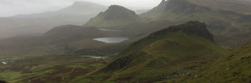 Hiking in the Scottish Highlands with a broken toe (September 2018)